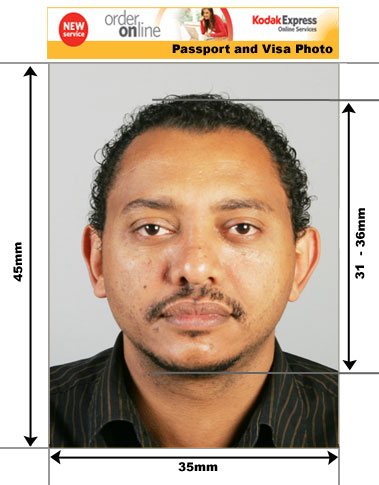 Brazilian Passport Photo